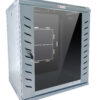 Armadio Rack 19'' a Muro 15 Unità P.450 mm Flat Pack Grigio