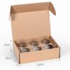 Confezione da 6 Bicchieri Tumbler 250 ml con 6 Colorazioni LED