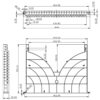 Mensola Gestione Cavi su Rack 19'' 24 Porte P.800 mm