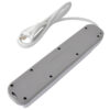 Presa Multipla a 5 Posti Italiana Bipasso/Schuko Spina 10A