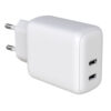 Caricatore Alimentatore 2 porte USB-C™ da Muro 35W