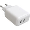 Caricatore Alimentatore 2 porte USB-C™ da Muro 35W