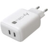 Caricatore Alimentatore 2 porte USB-C™ da Muro 35W