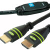 Cavo HDMI™ High Speed con Ethernet Amplificato A/A M/M 25m Nero